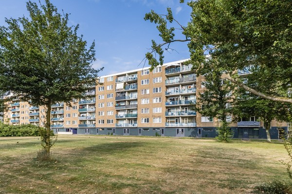 
Ruim netjes 4-kamerappartement op de 4e verdieping met ruim balkon met uitzicht op veel groen